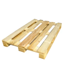 PALLET BANCALE IN LEGNO DI ABETE GREZZO, 120X80 CM